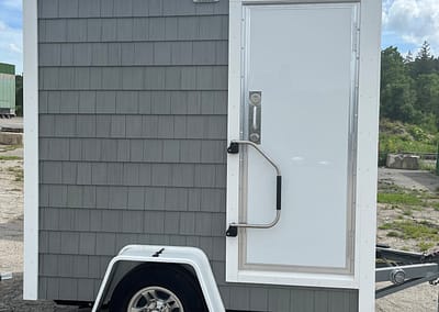 The Jimmy luxury portable restroom trailer